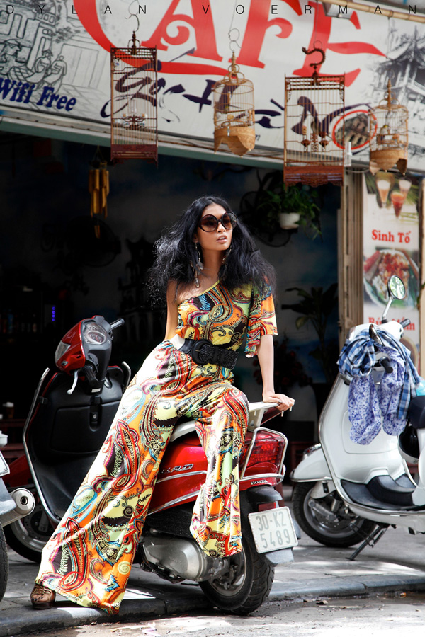 Thai Model Chanok Sayoungkul in Hanoi Vietnam
