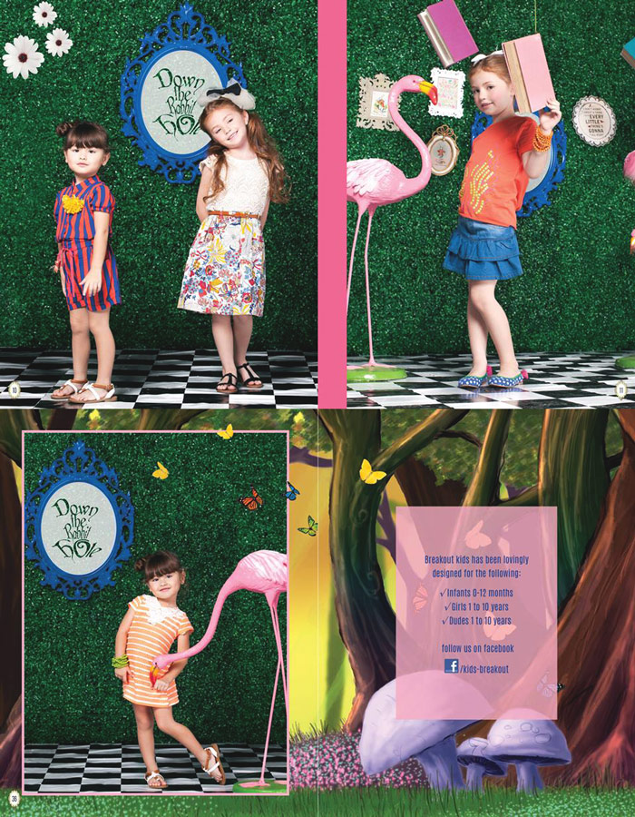 Breakout Kids Pakistan fashion brand website billboards