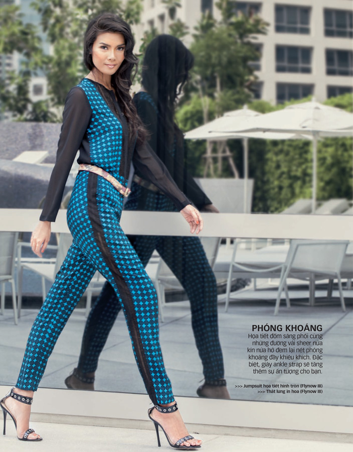 Model Kaew Maythavee for Cosmopolitan Magazine Vietnam